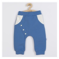 New Baby The Best Blue Cotton Baby Sweatpants, size 56 (0-3m)