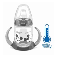 NUK Disney Mickey Learning Bottle with Temperature Control 150 ml grey