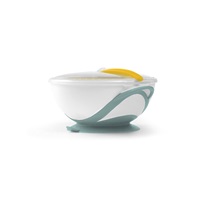 Baby bowl with suction cup and spoon Baby Ono white-mint