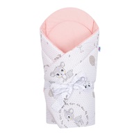 Wrap with coconut reinforcement and bow New Baby Deer grey-pink