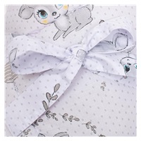 Wrap with coconut reinforcement and bow New Baby Deer grey-pink