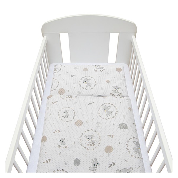 2-part bedding New Baby 90/120 cm Deer grey
