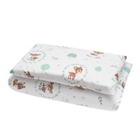 3-piece bedding New Baby 90/120 cm Deer mint