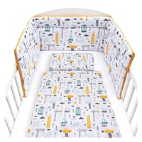 3-piece bedding New Baby 90/120 cm City mustard