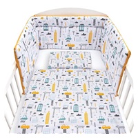 3-piece bedding New Baby 100/135 cm City mustard