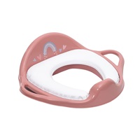 Baby toilet seat METEO soft pink