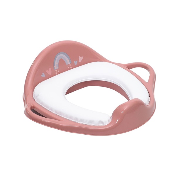 Baby toilet seat METEO soft pink