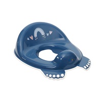 Children's non-slip toilet seat METEO blue