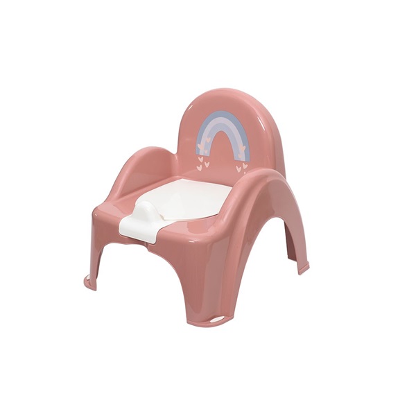 Baby potty with lid METEO pink