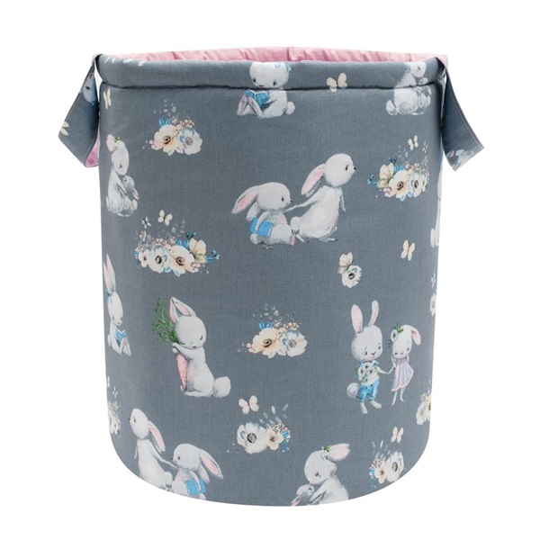 Toy basket New Baby rabbit pink