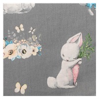 Toy basket New Baby rabbit pink