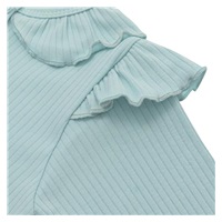 Baby body New Baby Stripes ice blue, size 56 (0-3m)