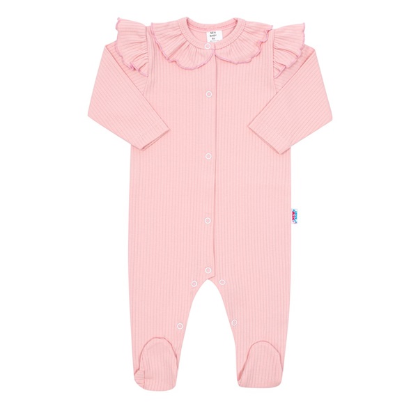 Baby Cotton Jumpsuit New Baby Stripes Pink, size 74 (6-9m)