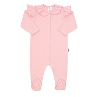 Baby Cotton Jumpsuit New Baby Stripes Pink, size 80 (9-12m)