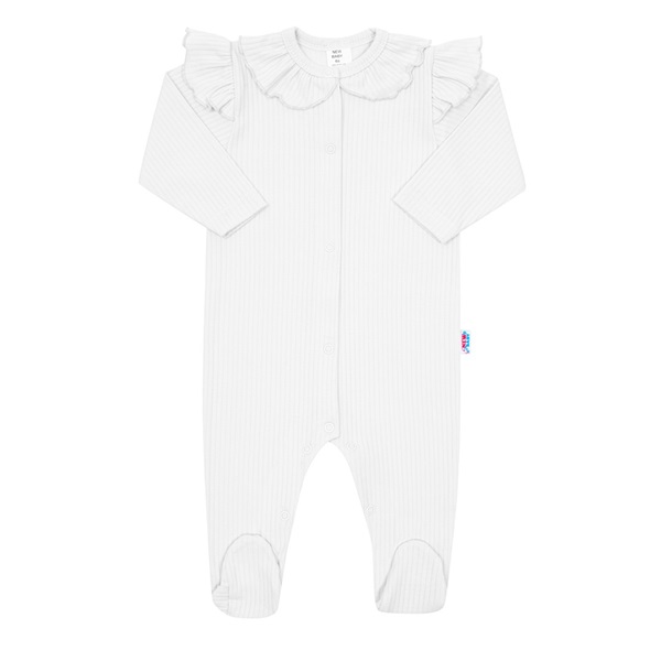 Baby Cotton Jumpsuit New Baby Stripes White, size 68 (4-6m)