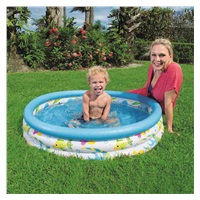 Inflatable children‘s pool Bestway 122x25 cm coral