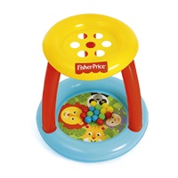 Children‘s inflatable play centre with holes for balls Fisher Price