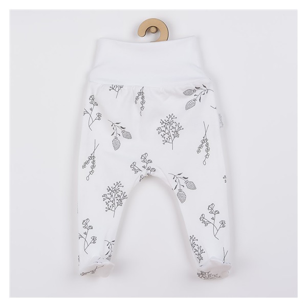 Baby Cotton Half Panties Nicol Ella White, size 68 (4-6m)