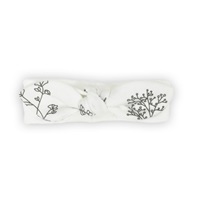 Baby cotton headband Nicol Ella white, size 80/86