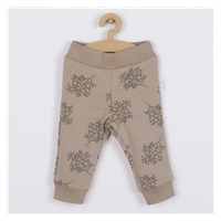 Baby cotton sweatpants Nicol Ella beige, size 56 (0-3m)