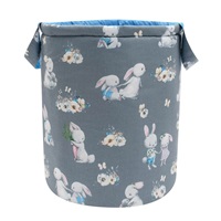 Toy basket New Baby rabbit turquoise