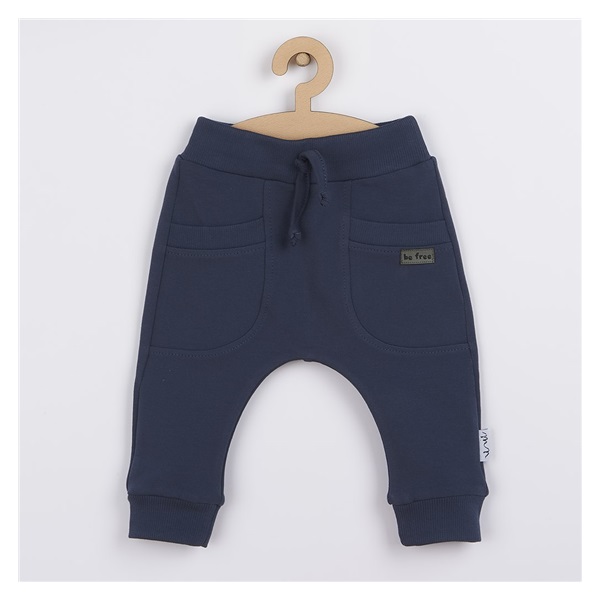 Baby sweatpants Nicol Max dark, size 62 (3-6m)