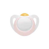 NUK Star Latex Soother 0-6 m pink, size 0-6 m