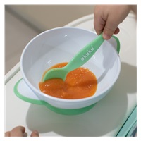 Akuku bowl and spoon 300 ml green