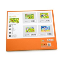 Children‘s wooden puzzle Viga Zoo