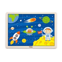 Children's wooden puzzle Viga Cosmos