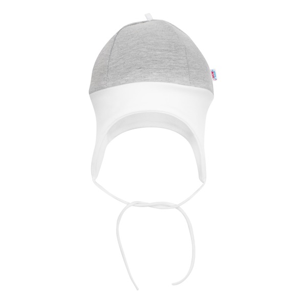 Baby cap New Baby The Best grey, size 80 (9-12m)