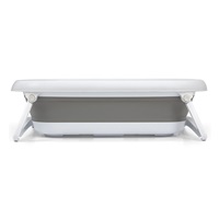 Milly Mally Aqua foldable baby bath tub with spout grey