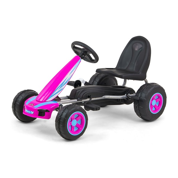 Kids Go-kart Milly Mally Viper pink