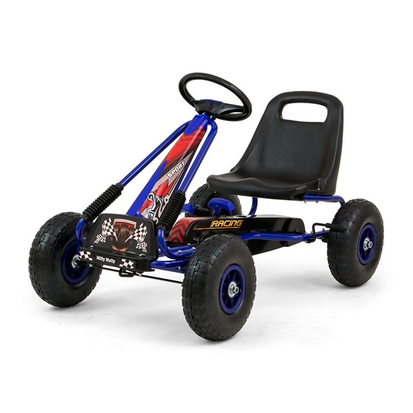 Kids Go-kart Milly Mally Thor blue