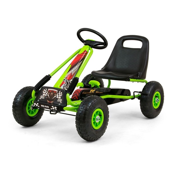 Kids Go-kart Milly Mally Thor green