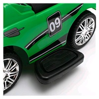 Dětské odrážedlo se zvukem a vodící tyčí Baby Mix RACER bílé (poškozený obal)