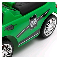 Dětské odrážedlo se zvukem a vodící tyčí Baby Mix RACER bílé (poškozený obal)