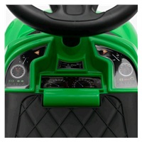 Dětské odrážedlo se zvukem a vodící tyčí Baby Mix RACER bílé (poškozený obal)