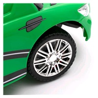 Dětské odrážedlo se zvukem a vodící tyčí Baby Mix RACER bílé (poškozený obal)