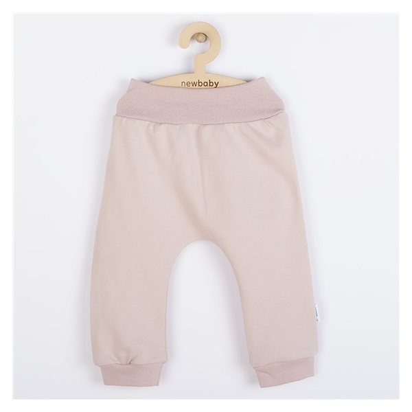 Baby Cotton Sweatpants New Baby BrumBrum old pink, size 56 (0-3m)