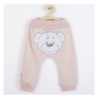 Baby Cotton Sweatpants New Baby BrumBrum old pink, size 56 (0-3m)