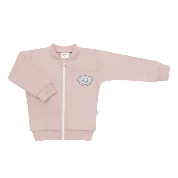 Baby Cotton Sweatshirt New Baby BrumBrum old pink, size 74 (6-9m)