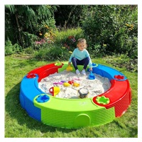 Large plastic folding sandpit NEW BABY CASTLE 170 cm