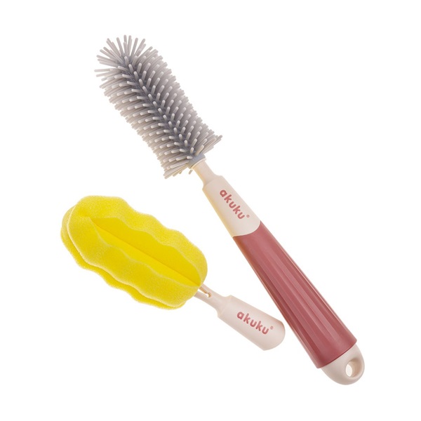 Akuku Bottle and Soother Cleaning Brush Set 3in1