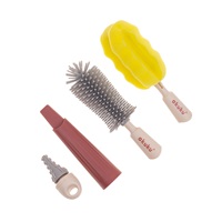 Akuku Bottle and Soother Cleaning Brush Set 3in1