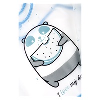 Baby bib with sleeves and pocket Akuku Panda