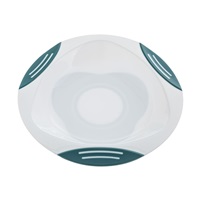 Baby plate with suction cup Akuku green