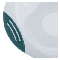 Baby plate with suction cup Akuku green