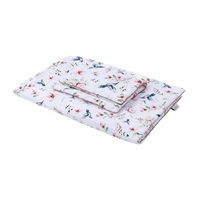 Cotton crib set Belisima Hummingbird 75/100