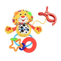 Plush toy with rattle Baby Mix cheetah